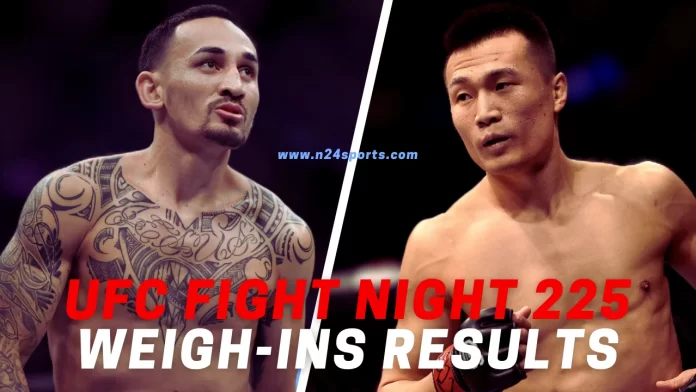 Thrilling UFC Fight Night 225 Weigh-Ins Results: Fighters Set to Clash in Singapore
