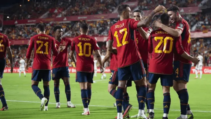Spain easily defeats Cyprus 6-0 in the Euro 2024 qualifiers